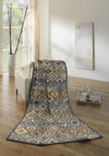 Biederlack Italian Collection Orient Nature 150x200cm Throw, Grey