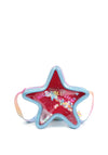 Billieblush Girls Star Crossbody Bag, Blue