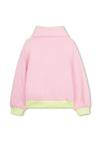 Billieblush Girls Ice Cream Sequins Long Sleeve Jacket, Pink