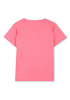 Billieblush Girls Love Short Sleeve Tee, Pink