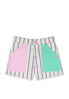 Billieblush Girls Stripe Shorts, Multi