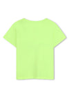 Billieblush Girls Sun Kisses Short Sleeve Tee, Green