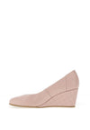 Bioeco By Arka Leather Wedge Shoes, Pink