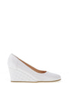 Bioeco By Arka Leather Wedge Shoes, White