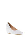 Bioeco By Arka Leather Wedge Shoes, White