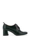 Bioeco by Arka Patent Block Heel Comfort Shoes, Green