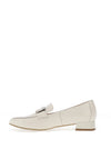 Bioeco by Arka Buckle Patent Loafers, Beige