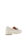 Bioeco by Arka Buckle Patent Loafers, Beige