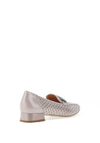 Bioeco By Arka Leather Perforated Loafers, Cappuccino