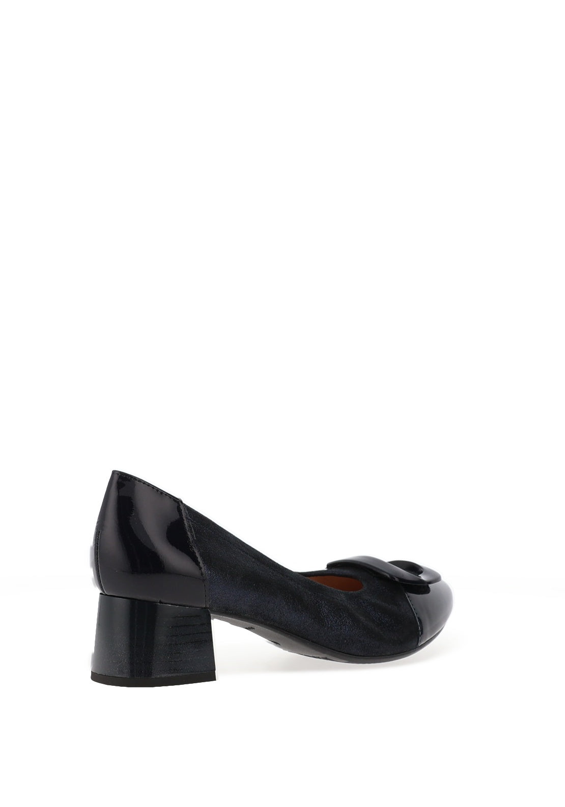 Bioeco by Arka Print Block Heeled Pumps, Navy