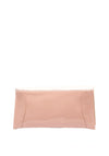 Bioeco by Arka Shimmer Patent Clutch Bag, Blush Pink