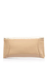 Bioeco by Arka Shimmer Patent Clutch Bag, Champagne