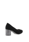 Bioeco by Arka Brooch Detail Heeled Pumps, Black