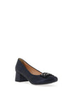 Bioeco by Arka Shimmer Heeled Pumps, Navy