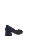 Bioeco by Arka Shimmer Heeled Pumps, Navy