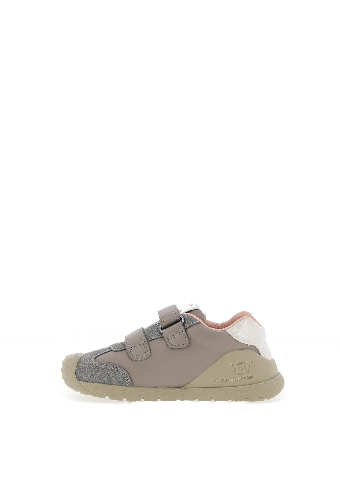 Biomecanics Baby Girl 251129 Velcro Shoes, Grey