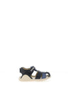 Biomecanics Boys 232258-A Closed Toe Sandal, Navy