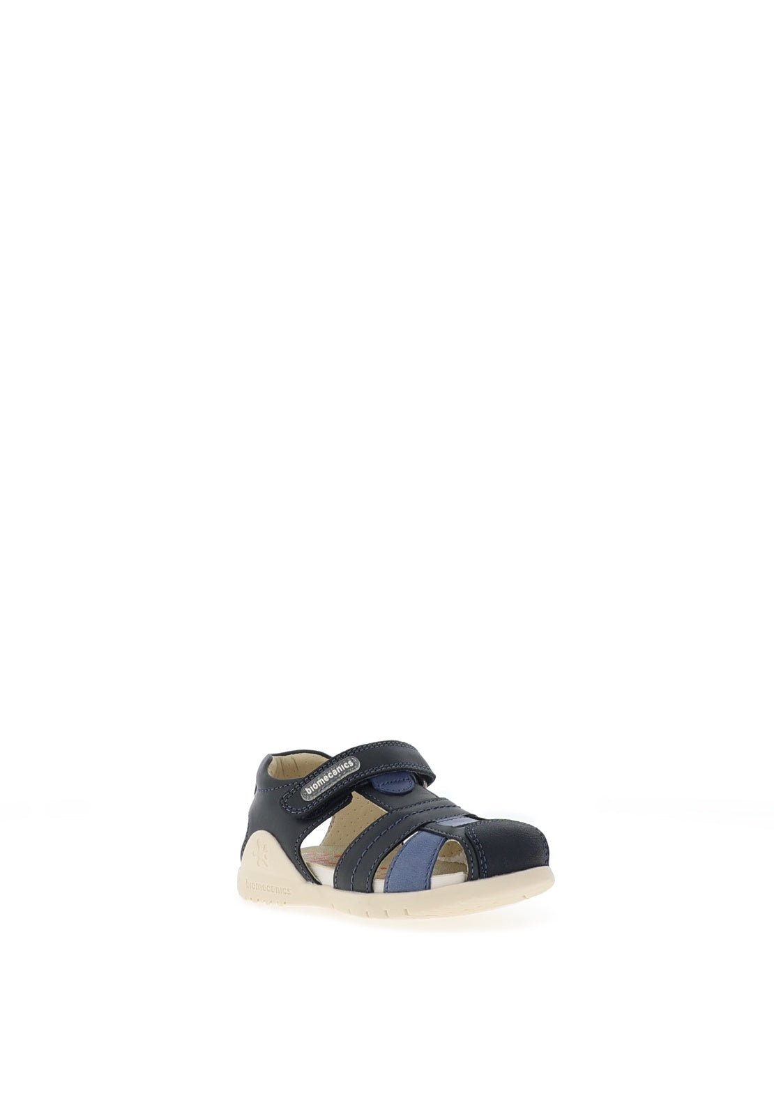 Biomecanics Boys 232258-A Closed Toe Sandal, Navy