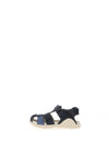 Biomecanics Boys 232258-A Closed Toe Sandal, Navy