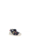 Biomecanics Baby Boy 242125-A Closed Toe Canvas Sandal, Navy