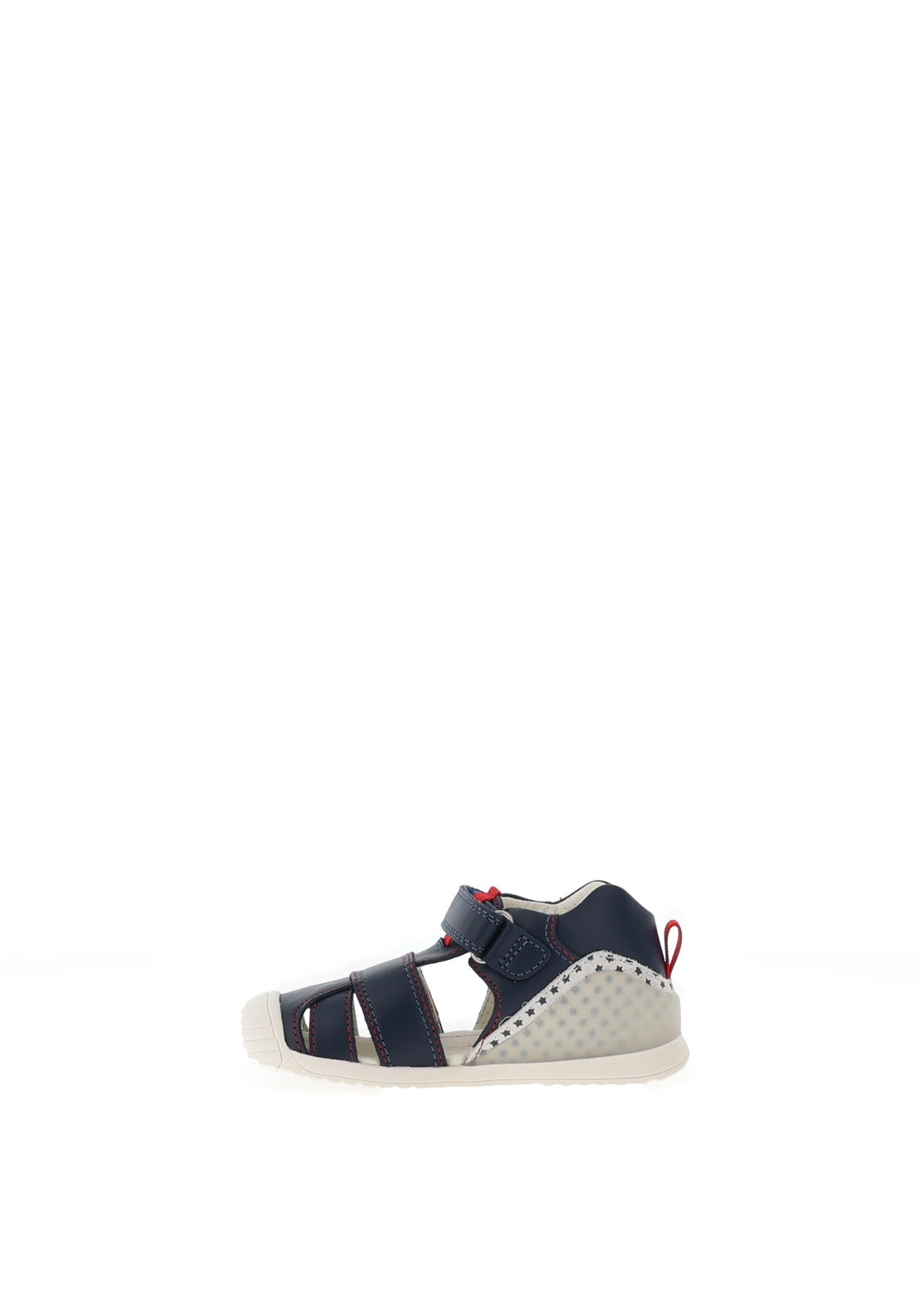 Biomecanics Baby Boy 242125-A Closed Toe Canvas Sandal, Navy
