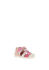 Biomecanics Baby Girl 242155-C Closed Toe Sandal, Pink