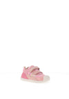 Biomecanics Baby Girl 262103 Glitter Velcro Trainer, Pink