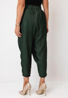 Bize Tapered High Waisted Trousers, Green