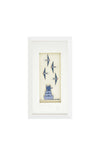 Black Hen Designs Summer Breeze Frame, White