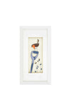 Black Hen Designs The Early Bird Frame, White
