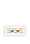 Black Hen Designs Two of a Kind Frame, White
