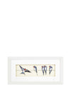 Black Hen Designs Welcome Home Frame, White