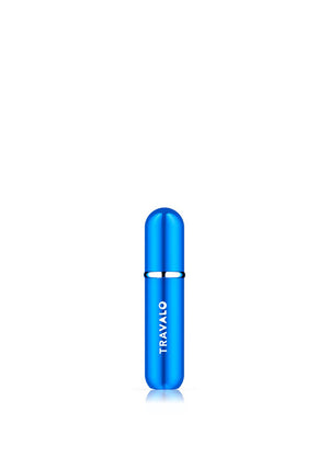 The Beauty Studio Classic Refillable Perfume Atomiser, Metallic Blue
