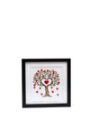 Belinda Northcote Quilled ‘Love Makes Us Stronger’ Framed Art, 8x8”