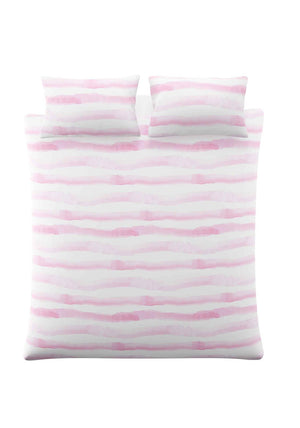 Bluebell Gray Abstract Sateen Duvet Cover Set, Multi
