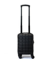 Bordlite 16”4-Wheeler Spin Under Seat Cabin Suitcase, Black