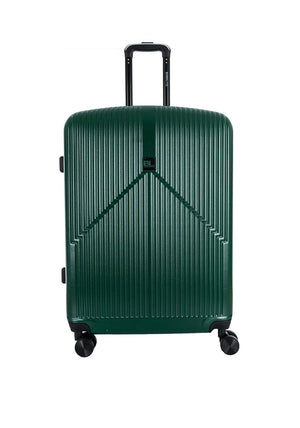 Bordlite 3 Piece Hard Shell Luggage Set, Green