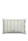 Bedeck Alessie Stripe Standard Pillowcase Pair, Green