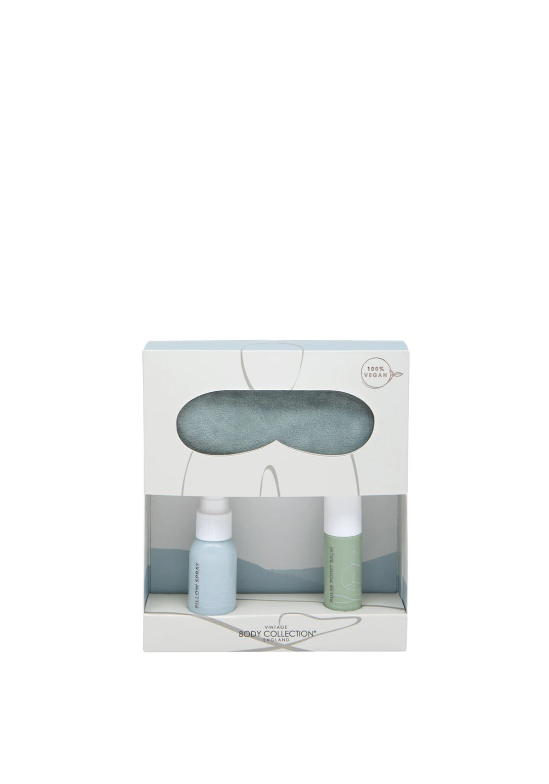 The Beauty Studio Relaxing Plush Eye Mask & Mist Gift Set