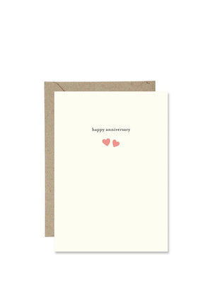 Bold Bunny “Happy Anniversary” Greetings Card
