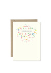Bold Bunny “La Breithe Sona Duit” Sprinkles Greetings Card