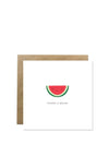 Bold Bunny “Thanks A Melon” Greetings Card
