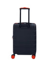Bordlite 20” 8-Wheeler Spin Cabin Suitcase, Black & Orange