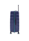 Bordlite 28” 8-Wheeler Spin Large Suitcase, Blue