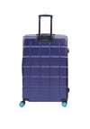 Bordlite 28” 8-Wheeler Spin Large Suitcase, Blue