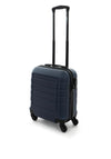 Bordlite 18”4-Wheeler Spin Under Seat Cabin Suitcase, Navy
