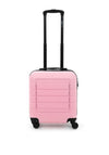 Bordlite 18”4-Wheeler Spin Under Seat Cabin Suitcase, Pink