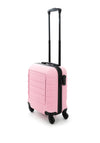 Bordlite 18”4-Wheeler Spin Under Seat Cabin Suitcase, Pink