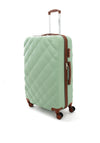 Bordlite 28” 8-Wheeler Spin Large Suitcase, Tea Green