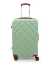 Bordlite 24” 8-Wheeler Spin Medium Suitcase, Tea Green